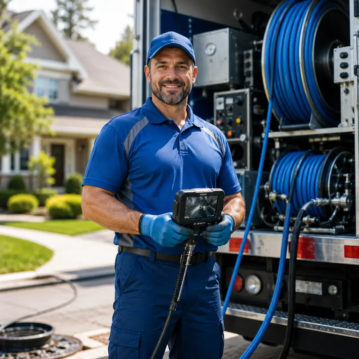 Local outdoor drain cleaning specialists in Graysville, OH